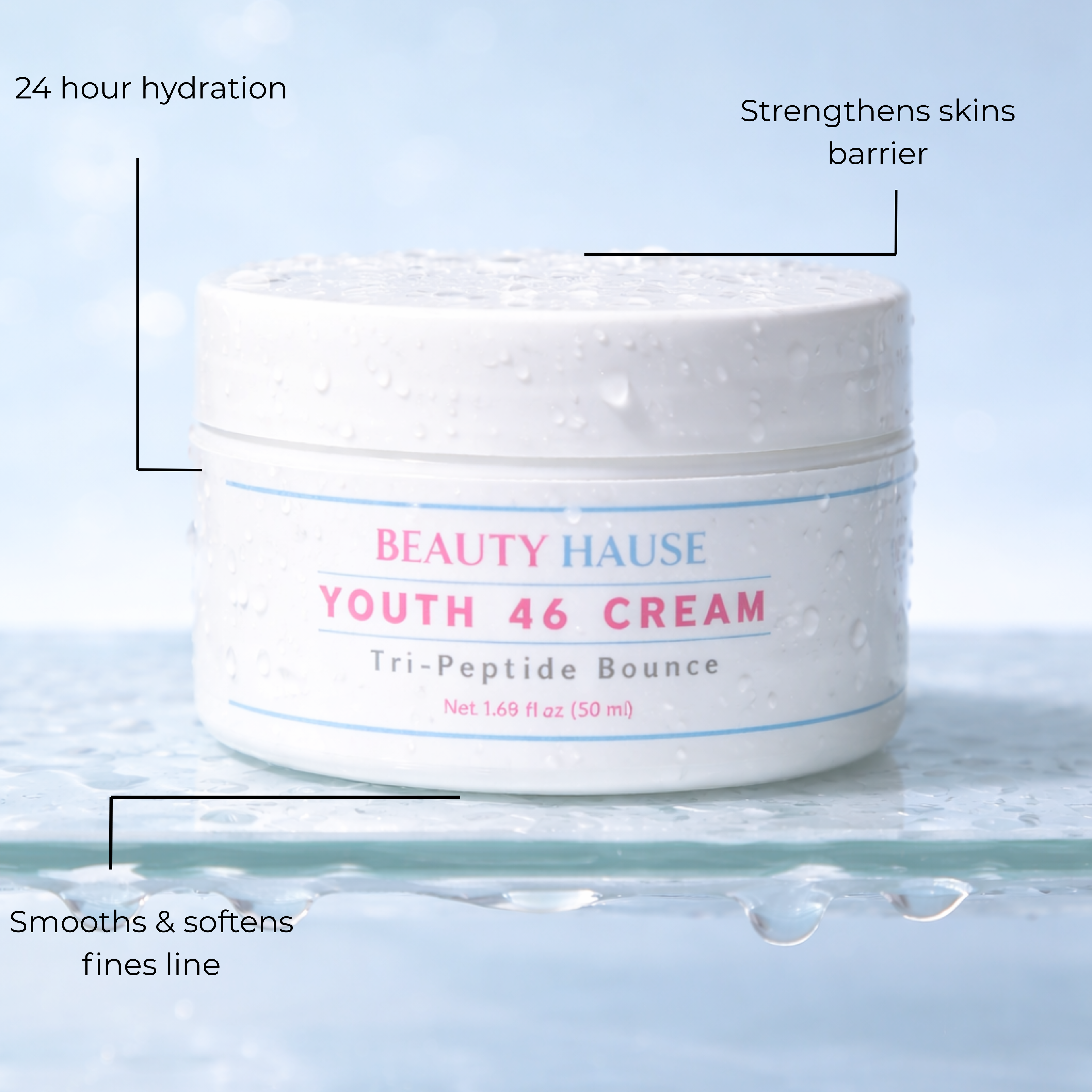 Youth 46 Cream- Tri Peptide Bounce